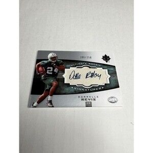 2007 Ultimate Collection #136 Darrelle Revis 189/250 AUTO RC JETS Autograph UD